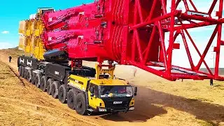 INSANE Engineering!!!  The Most INCREDIBLE and IMPRESSIVE modern China Crane Technology.