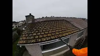 Years of moss, algae, and grime &mdash; gone in hours!  #RoofCleaning #ExteriorCleaning #HomeImprovement