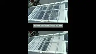 skylight Glassroof blinds Centre opening in swimming pool and kitchen || Vicky tech official 1 😎