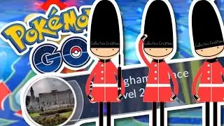 I AM THE KING OF ENGLAND!!!! | Pok&eacute;mon GO in London w/ThinksWife