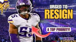 Minnesota Vikings URGED to RESIGN LB Eric Wilson!