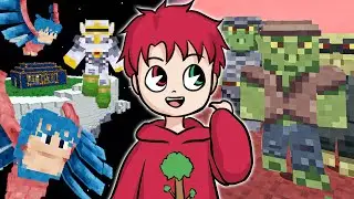 LATAJĄCE WYSPY I ARMIA GOBLIN&Oacute;W 🌳 TerrariaCraft PL #4 (Minecraft Terraria)