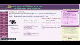 BCECE Board 19 April Latest News updates | PGMAC Security deposit refunf