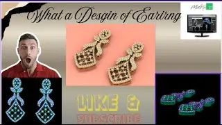 😘How to make earring in Matrix9😍#shortsfeed#shorts#youtubeshort#youtubesearch#trending
