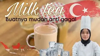 Milk tea homemade || seger di minum cuaca panas anti gagal