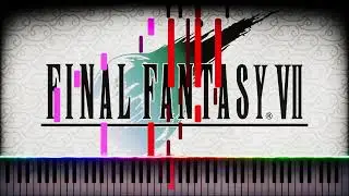 Final Fantasy VII - Piano Collections - 02 - Main Theme of Final Fantasy VII [Piano Tutorial]