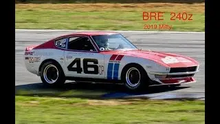 BRE 240z 2019 Mitty: John Morton races the Datsun 240z at Road Atlanta