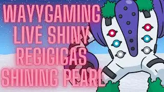 (CrazyReaction)Live Shiny Regigigas Broke My Mic!!!!908 Soft Resets Pokemon Shining Pearl