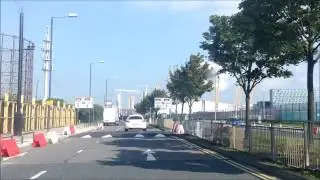 Driving to O2 Soccerdome, Car Park 1
