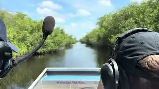 Everglades Florida , Air boat ride