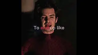 amazing spider man sad edit #edit #spider_man #andrew_garfield #editor #tobey_maguire #sam_raimi