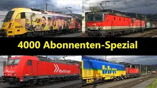Terminal Wolfurt: &Ouml;AMTC 1216, RheinCargo BR185, bbw, &Ouml;BB2068, &Ouml;BB 1144, RTS Diesel-Vectron