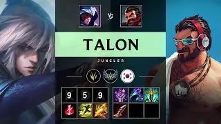 Talon Jungle vs Graves - KR Challenger Patch 25.06