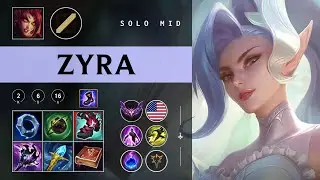 Zyra Mid vs Swain - NA Master Patch 26.02