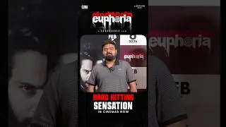 #Euphoria - A HARD-HITTING SENSATION THAT IS A MUST WATCH ❤&zwj;🔥