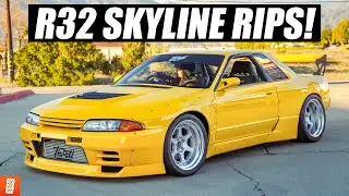 Building and Heavily Modifying a 1989 Nissan Skyline R32 GTS-T - Part 16: Dyno Tune!