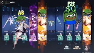 Tower of Fantasy Luckiest F2P summons on ruby banner with 250+ pulls