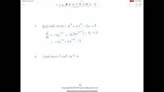 2.5: Basic Differentiation Properties