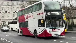 ADE 44, Ex London Untied Ratp Group Bus, (With City Direct), Eyre Square, Galway City 
