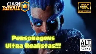 THE CLASH ROYALE CARDS IN ULTRA REALISTIC FILM!!! AMAZING CREATOR!! 4K FULL HD