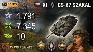 CS-67 Szakal | 7.3K DMG, 10 Kills | Pool's Medal