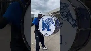 Mighty roar of the south! University of Memphis band 🔥🔥🔥🔥 #Memphis #Mane #wenotmetv #Fyp #Shorts