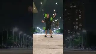 【扯鈴】三鈴-丟球好難喔 還爛尾 #diabolo #扯鈴 #3diabolo
