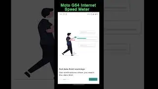 Moto G54  5G me net speed show kaise kare | show Internet Speed Meter in moto mobile #motog545g