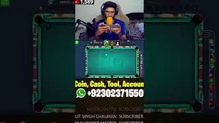 Epic Shot On Black Ball 😱😱 #8ballpool #gaming