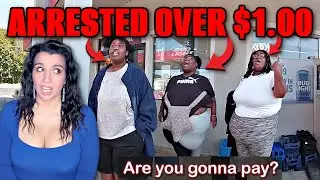 Arguing Over a $1 Fee &mdash; Arrested After Refusing to Leave | Bodycam