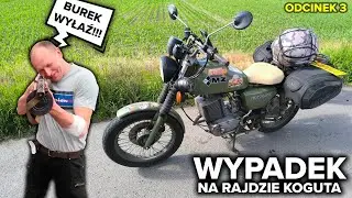 Tragiczny dzień --- wypadek --- MZ ETZ 250 NVA 😢😢😢 Pechowy piątek na Rajdzie Koguta 🤫🤫🤫