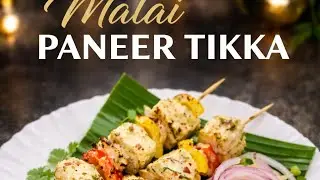 Creamy Cloud Paneer Tikka ☁️ This paneer is softer than butter! 😍#MalaiPaneerTikka#PaneerLove
