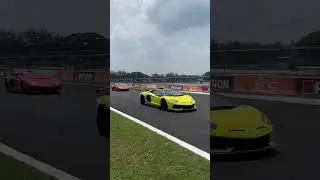 F1 or Lambos? | #gintani #lamborghini #aventadorsvj