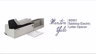 Manufacturer Video of the Martin Yale 62001 High-Speed Letter Opener