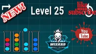 Ball Sort Puzzle Level 25 Color Sorting Games Level 25