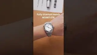 is it first full titanium NTTD homage?WD007  #watchdives