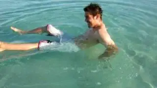 Dead Sea Floating...a demonstration