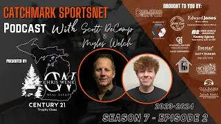 CatchMark SportsNet Podcast Season 7 Ep. 2: Featuring new Manistee football coach Alvin Rischel