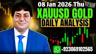xauusd technical analysis today hindi 8 Jan 2026 | #gold forex forecast usoil price prediction news
