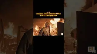 🦦🔥 Capybara Saved a Trapped Man from a Terrifying Fire 🦦🔥