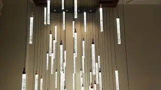 &ldquo;Luxury  Chandeliers Installed ✨ Modern Crystal & LED Design