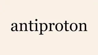antiproton