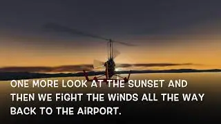 South Lake Tahoe Sunset Flight