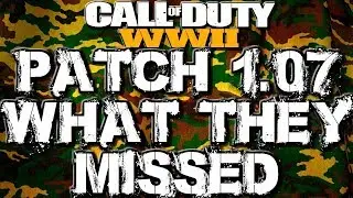 Top 5 Things COD WW2 @SHGames Should've Fixed | COD WW2 Patch Notes 1.07