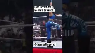 Melina&rsquo;s entrance was perfect. #wwe #wrestling #prowrestling #wwesmackdown #wweraw #aew #wweindia