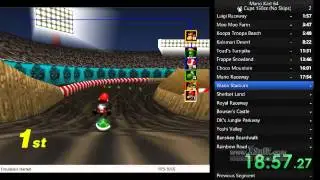 BM1467 Mario Kart 64 Speedrun (No-Skips) [44:04.41]