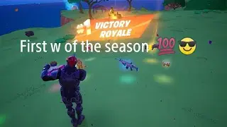 Fortnite Stimson's update first W of the season.