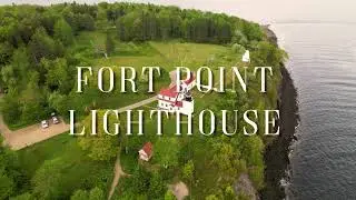Fort Point Lighthouse, Maine | DJI Air 2S