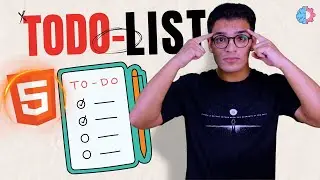 #20 Html todo list | ازاي تعمل قائمة اعمال