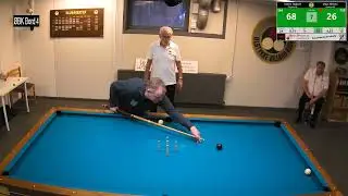bord 4 Torben H&oslash;jlund &Oslash;BK vs Claus Nielsen Gr&aelig;sted serie 3